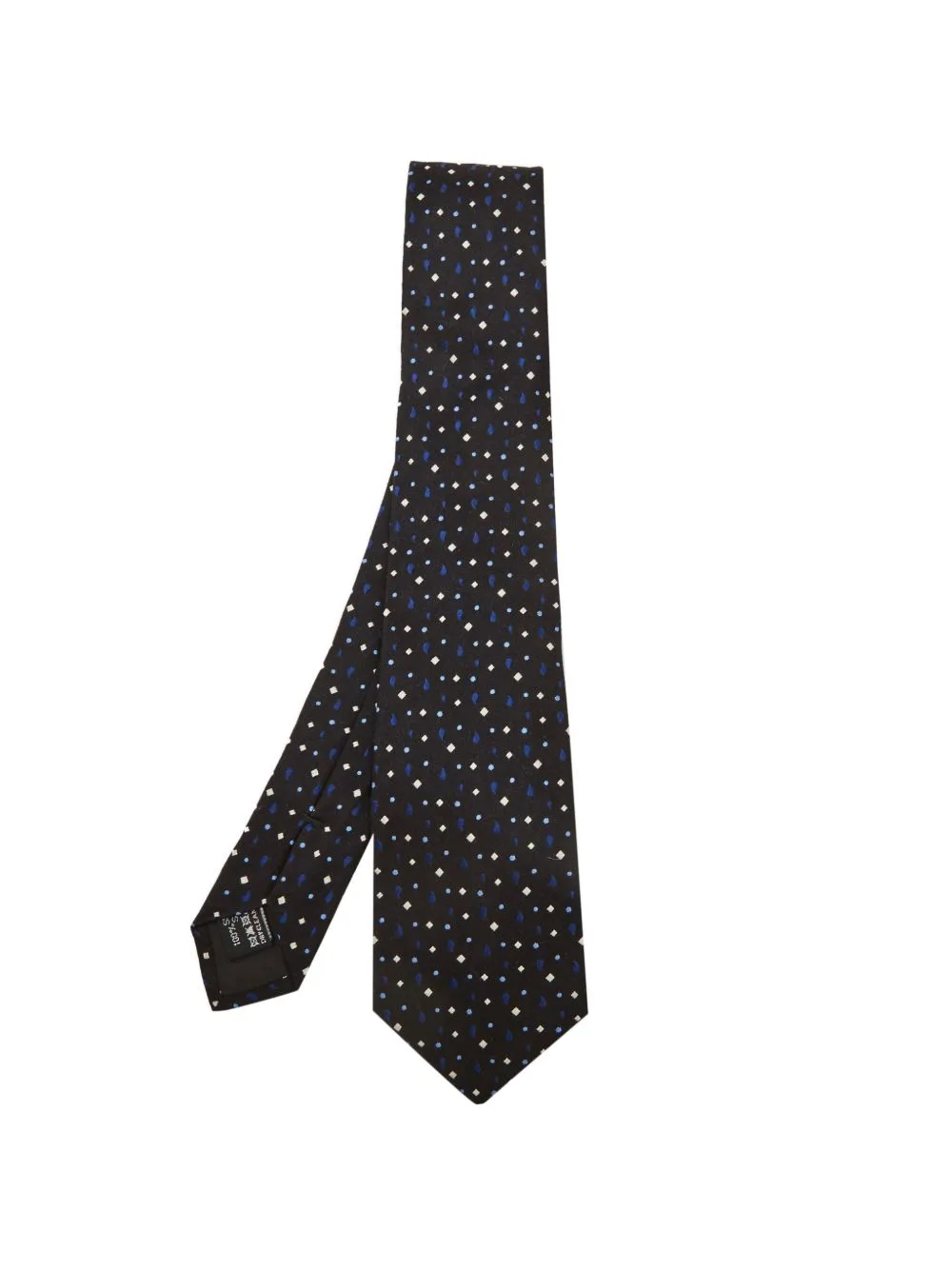 2012 Geometric Jacquard Tie by Giorgio Armani Pre-Owned