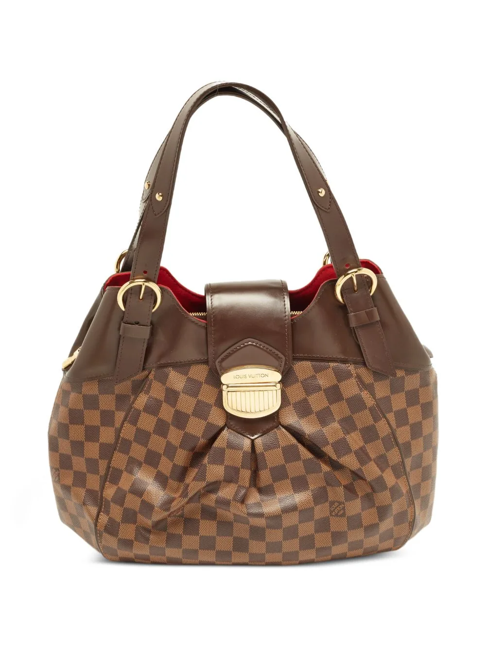 2011 Medium Sistina Damier Ebene Shoulder Bag by Louis Vuitton Pre-Owned