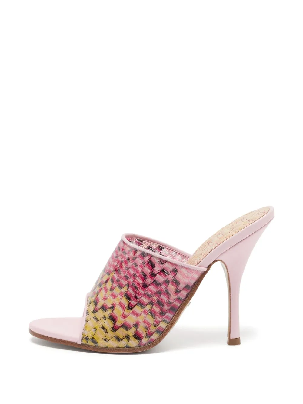 Zigzag-Strap Heeled Sandals by Missoni Pre-Owned