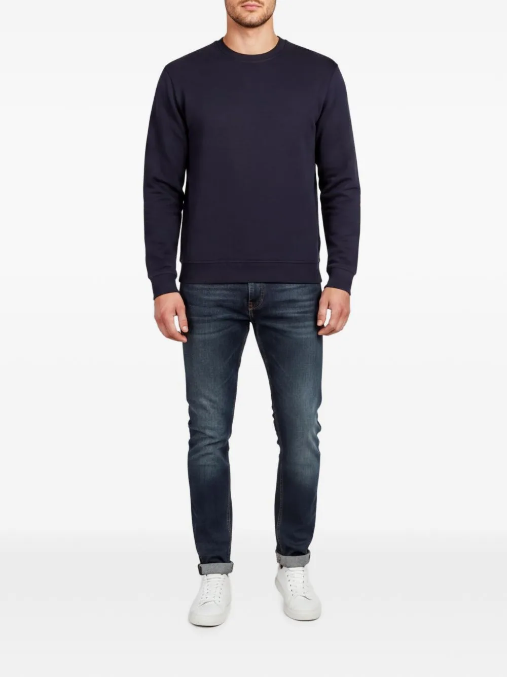 Crew-Neck Long-Sleeve Sweater by Valentino Garavani Pre-Owned