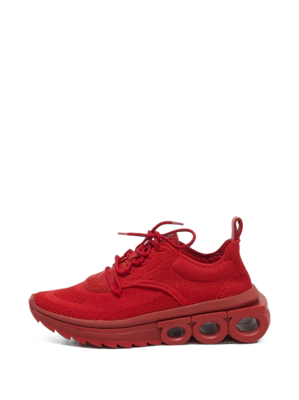 Nima Lace-Up Sneakers by Ferragamo Pre-Owned