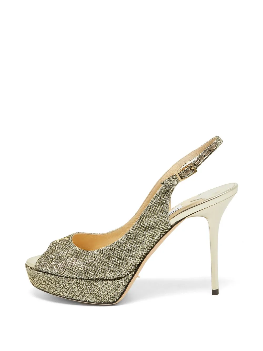 Verity Peep-Toe Sandals by Jimmy Choo Pre-Owned