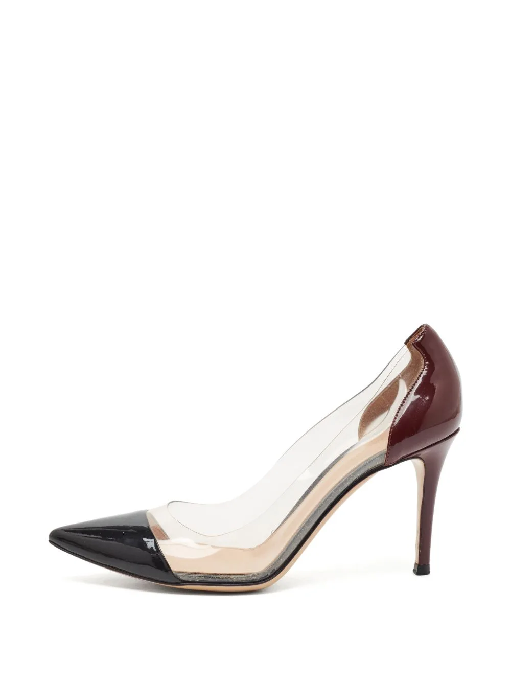 Plexi Pointed-Toe Pumps by Gianvito Rossi