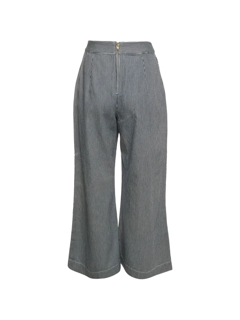 Striped Wide-Leg Trousers by ZIMMERMANN