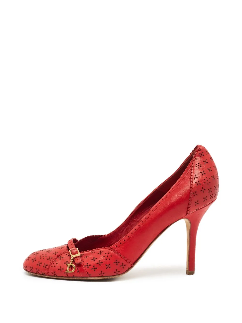 Logo-Charm Pumps by Christian Dior Pre-Owned