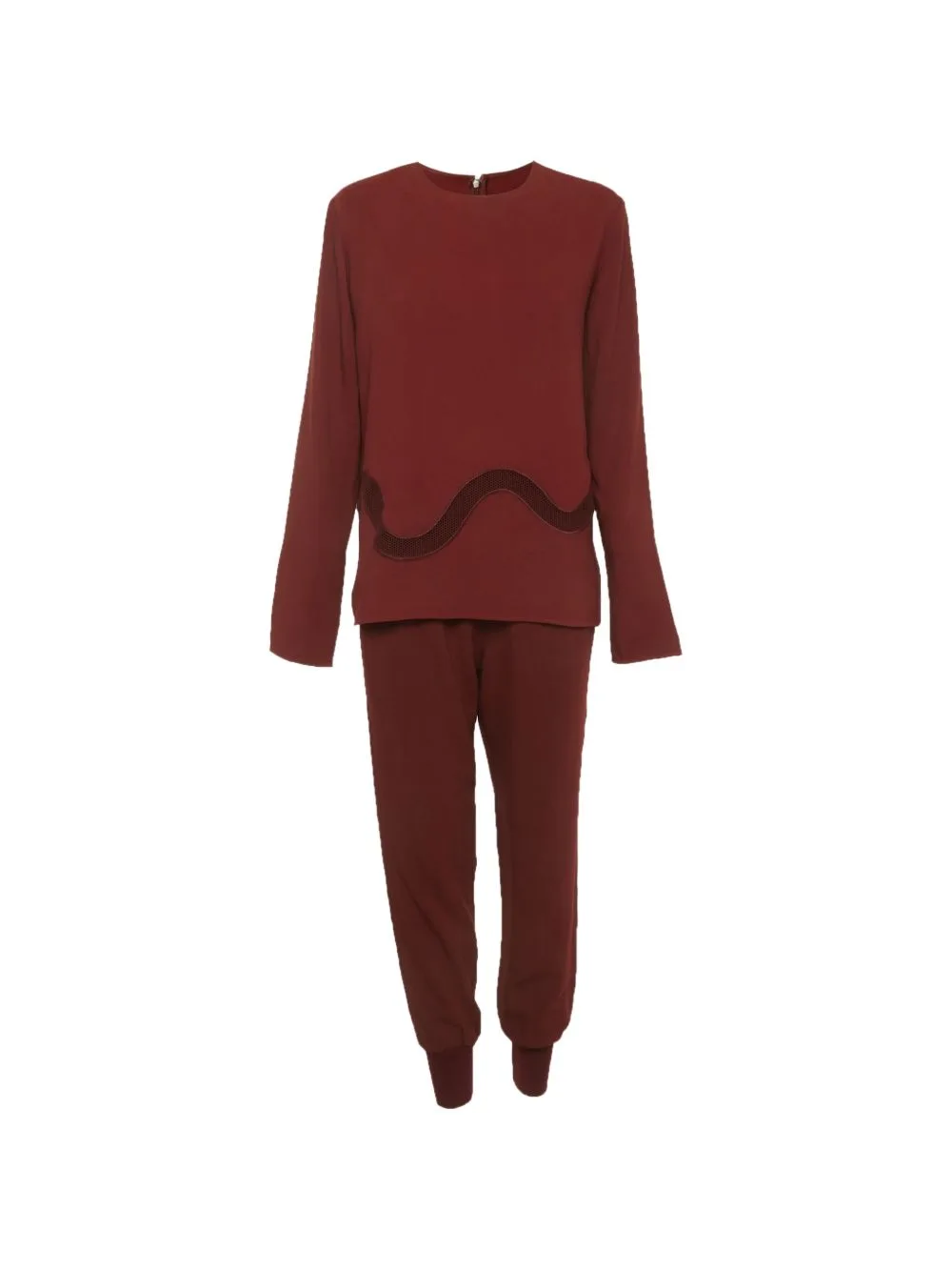 Embroidered Crepe Suit by Stella McCartney Pre-Owned