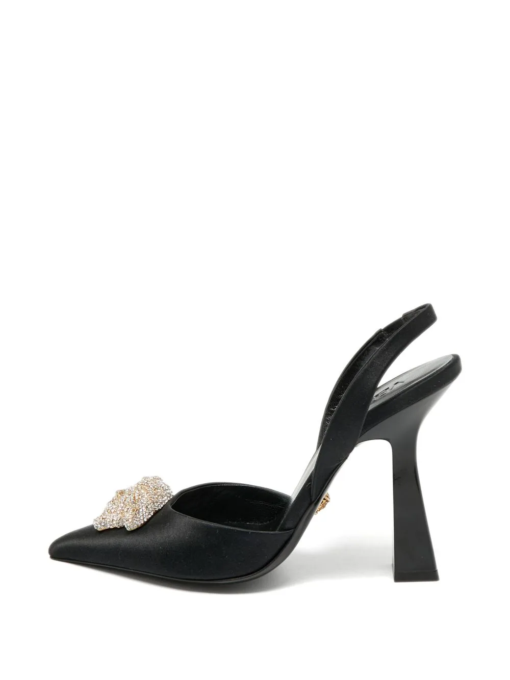 La Medusa Crystal-Embellished Heeled Pumps by Versace Pre-Owned
