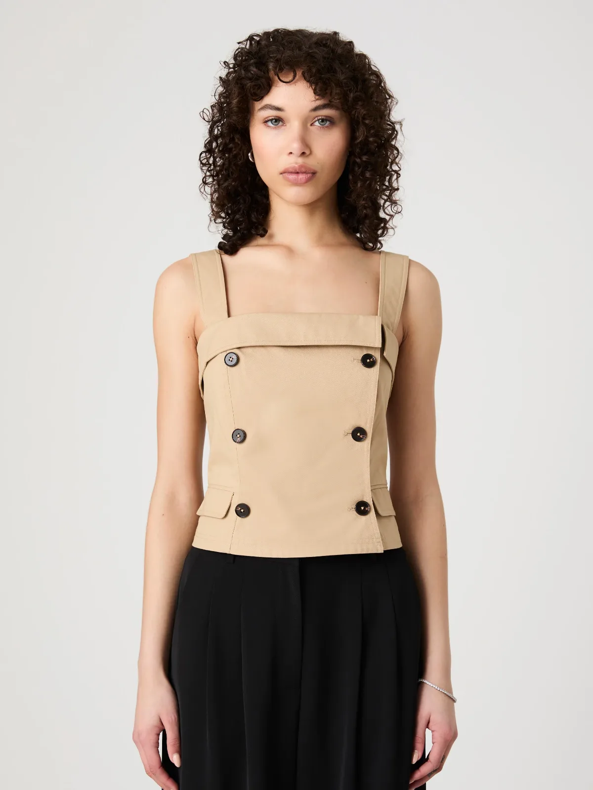 Lightweight Trench Top by French Connection