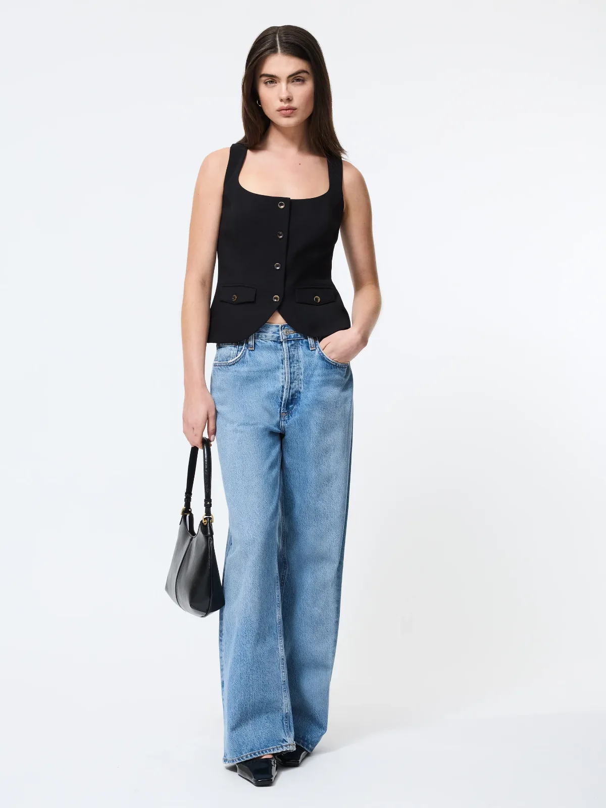 Azra Twill Two Pocket Top by French Connection