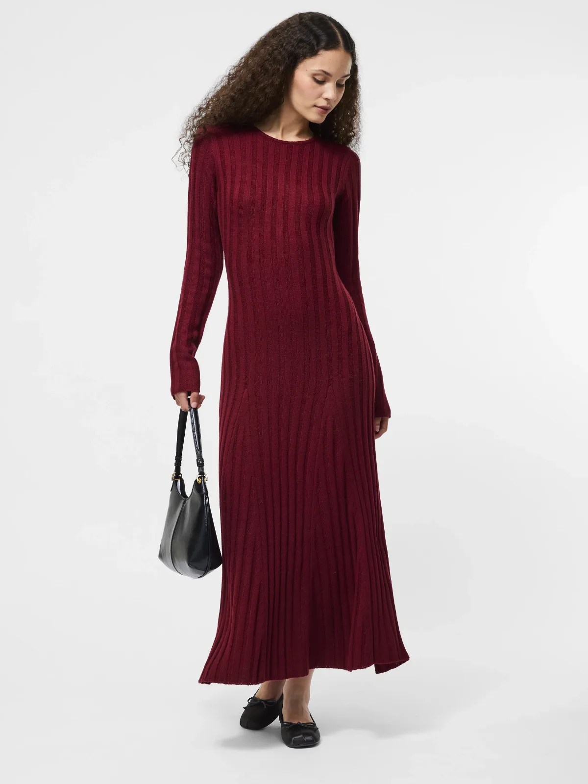 Babysoft Long Sleeve Midi Dress