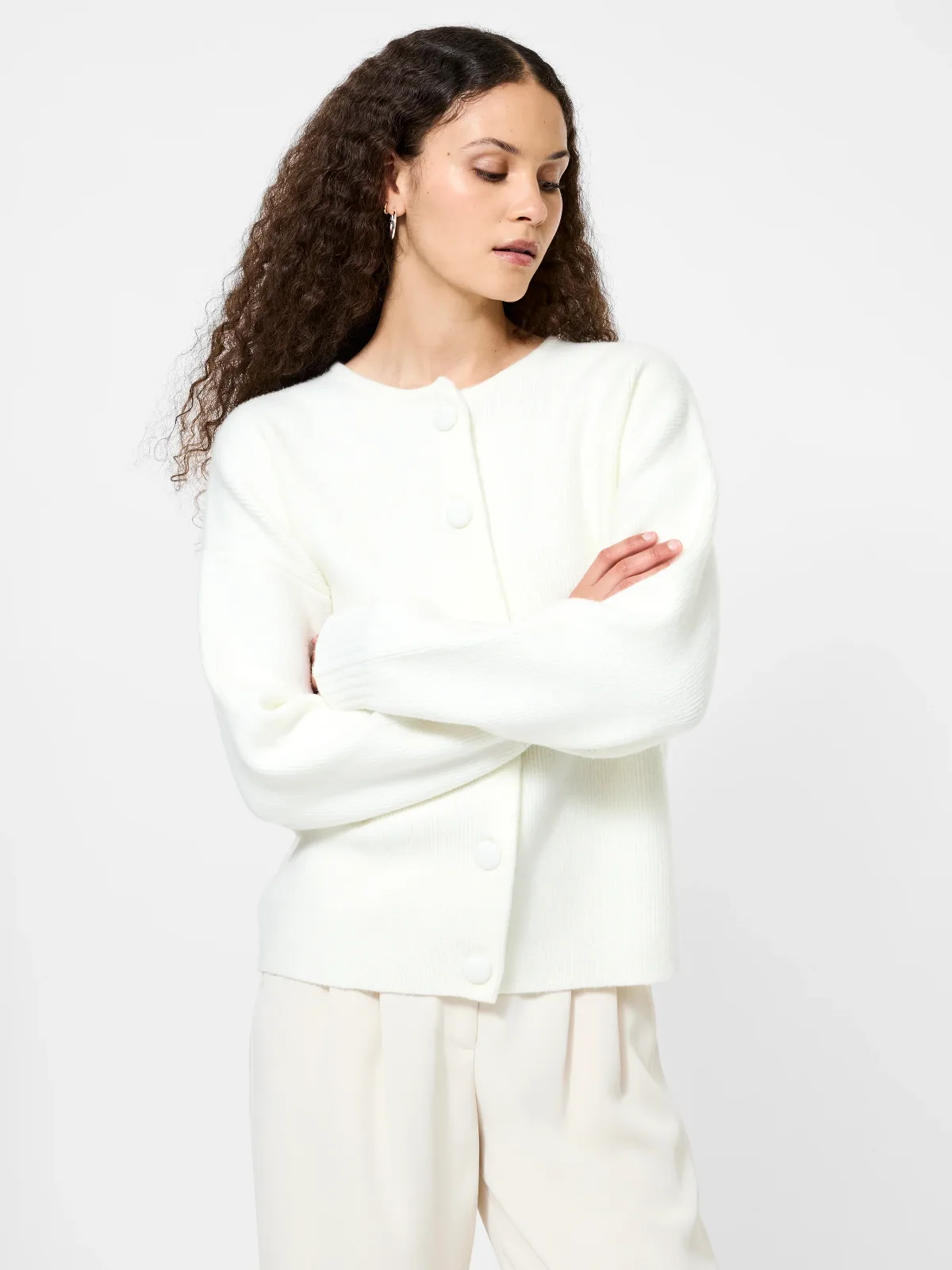 Riddley Knit Drop Shoulder Cardigan by French Connection