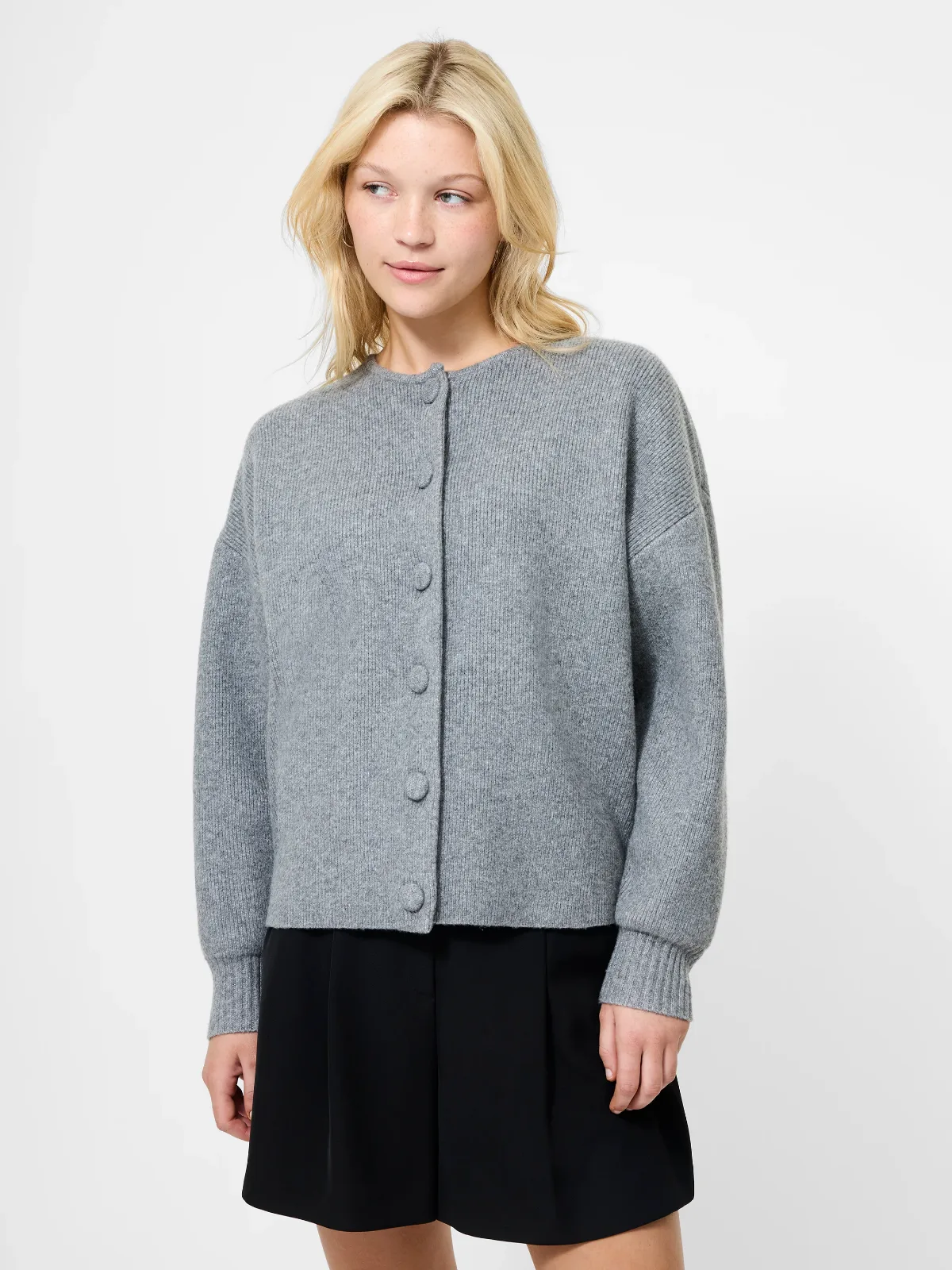 Riddley Knit Drop Shoulder Cardigan