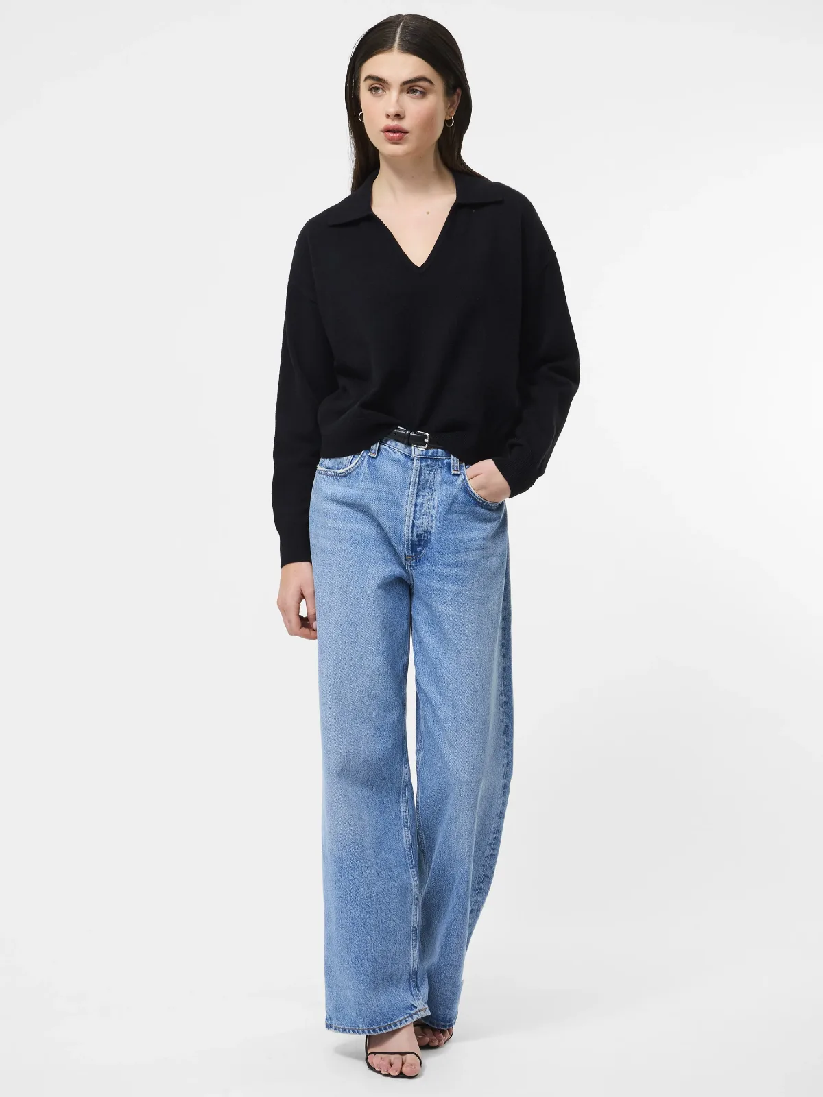 Sloane Collared Sweater by French Connection