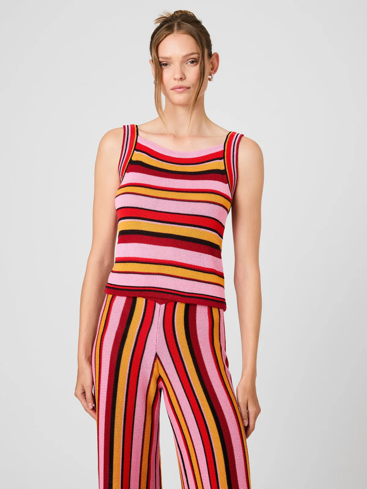 Motley Knit Sleeveless Top by French Connection