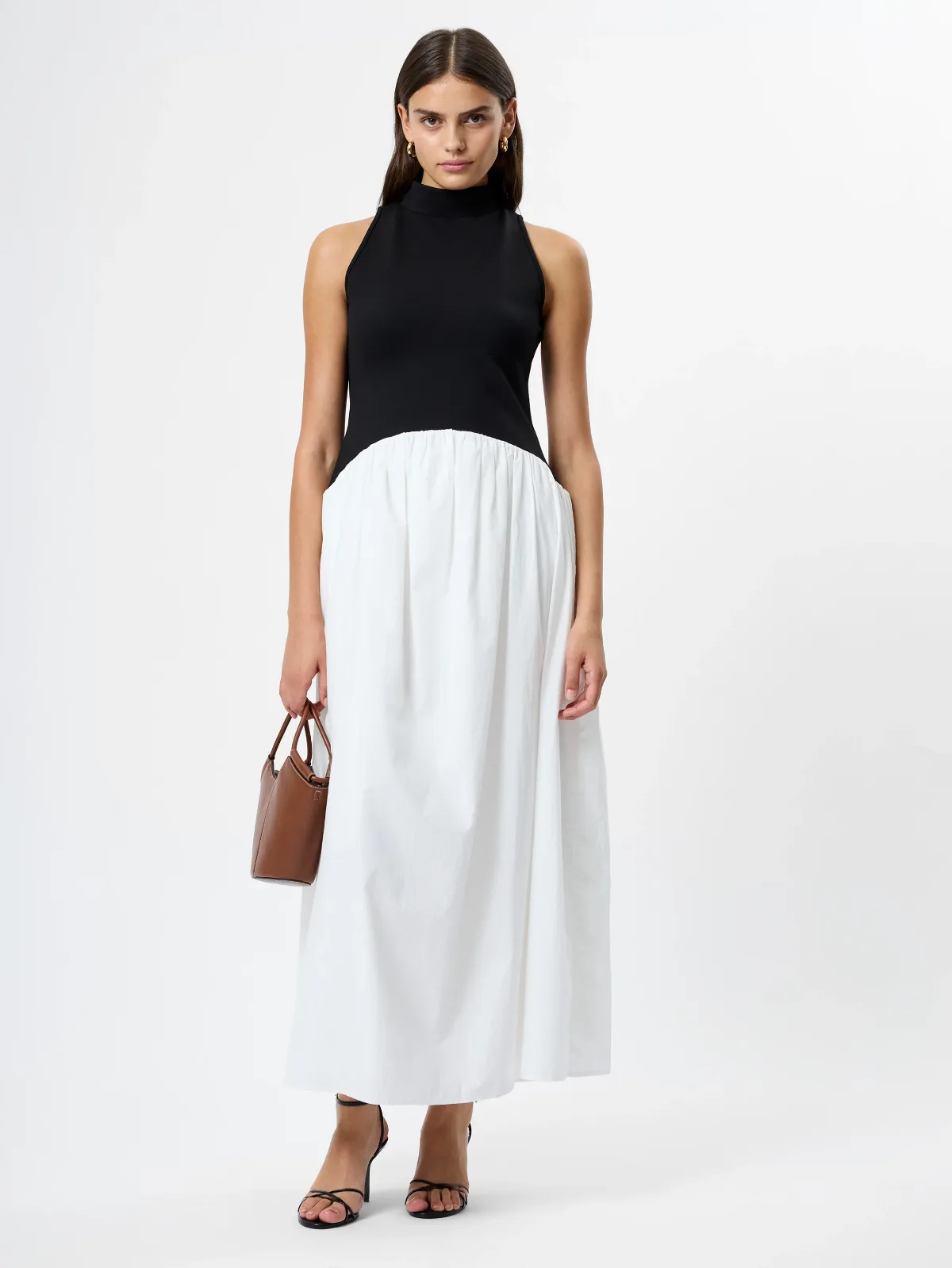 Ponte Combo Maxi Dress by French Connection