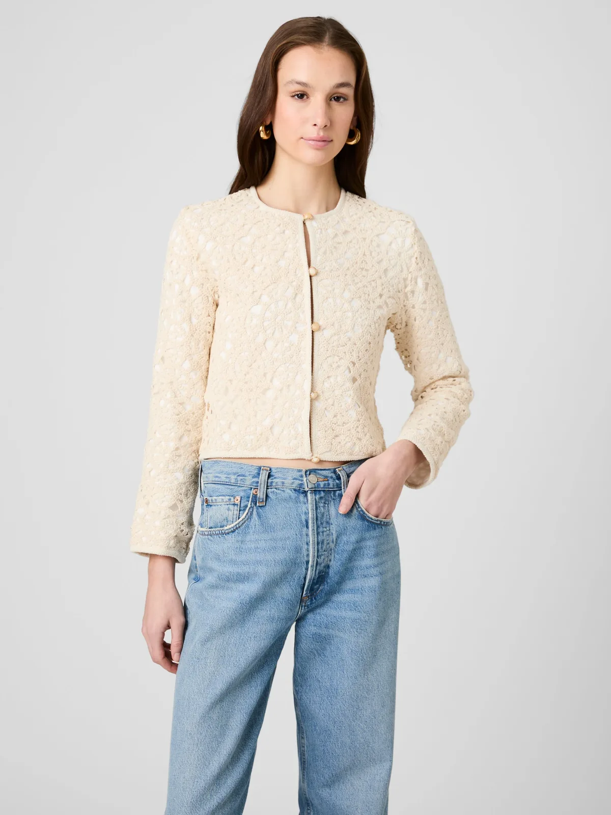 Geo Shell Texture Woven Slim Jacket by French Connection