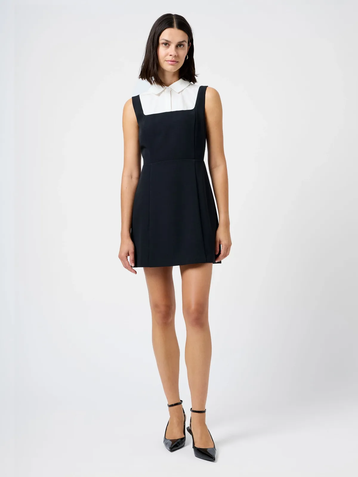 Echo Crepe Sleeveless Mini Dress by French Connection
