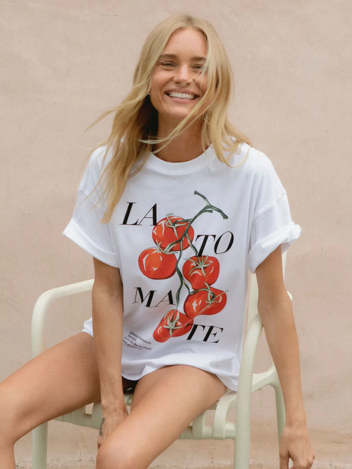 La Tomate Oversized T-Shirt by French Connection