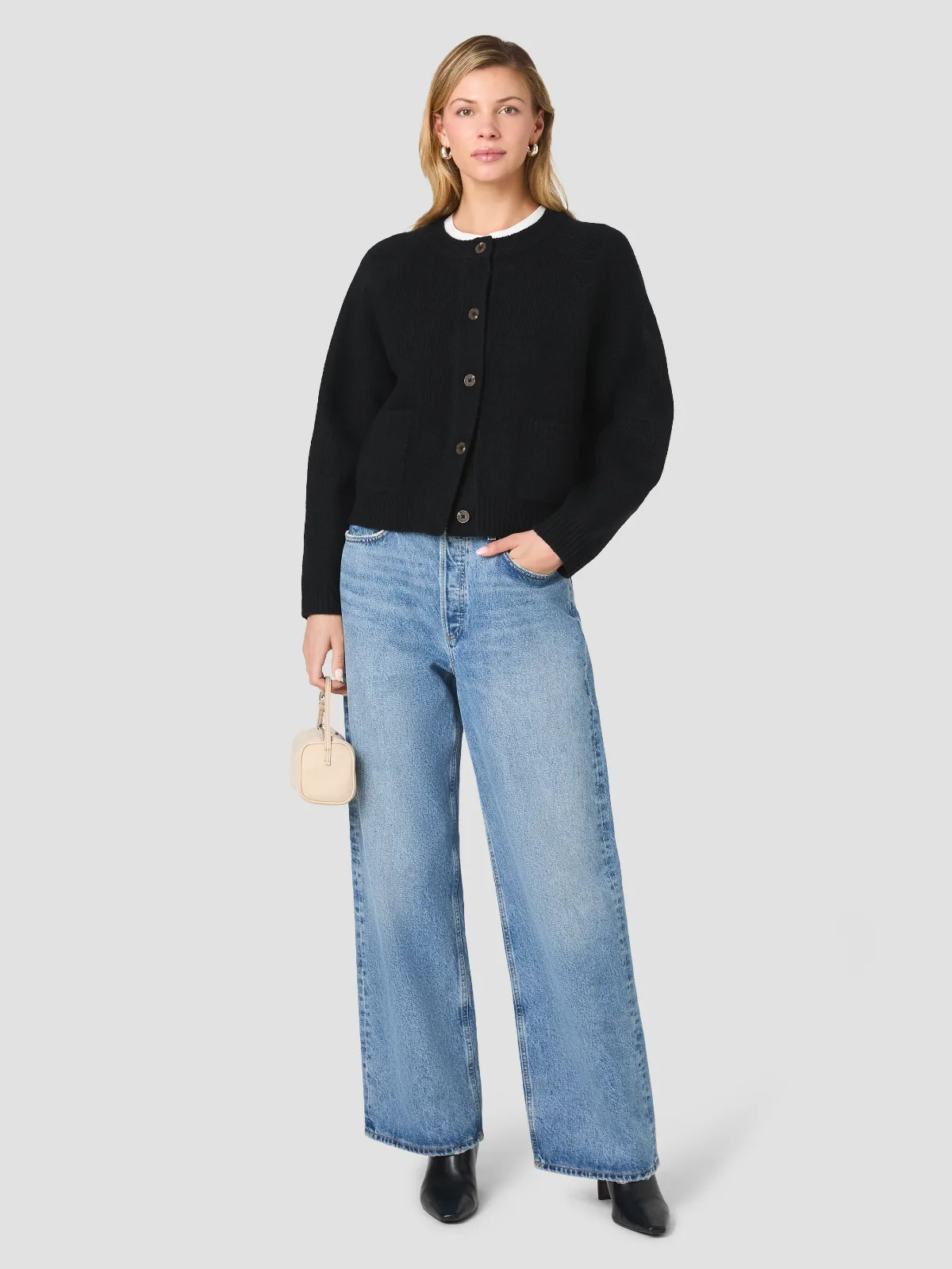 Suzie Knit Cozy Cardigan by French Connection