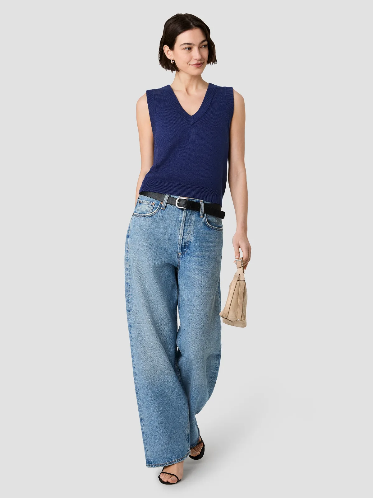 Willa Knit V-Neck Vest