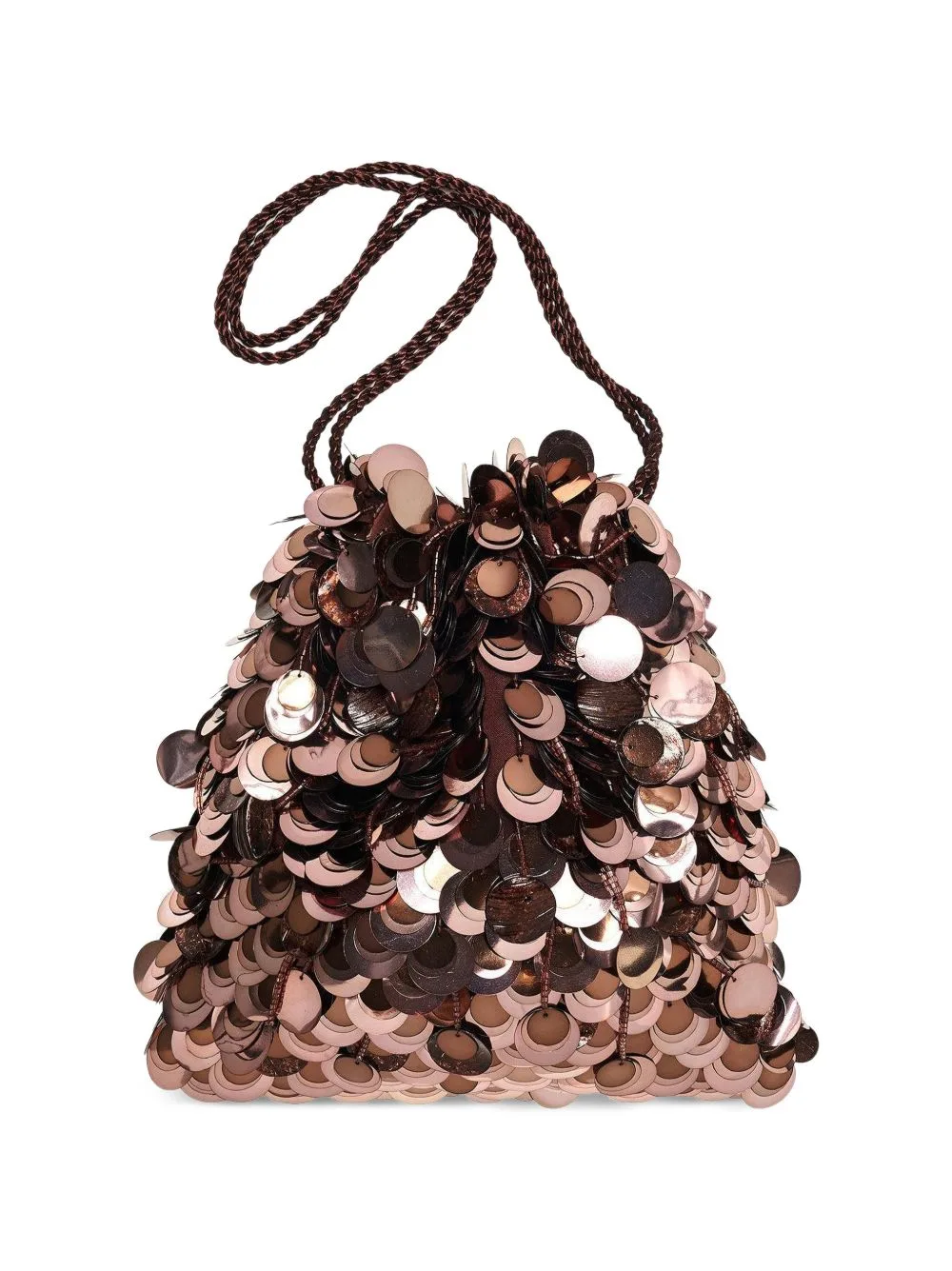 Gala Sequin-Embellished Shoulder Bag by Lizzie Fortunato