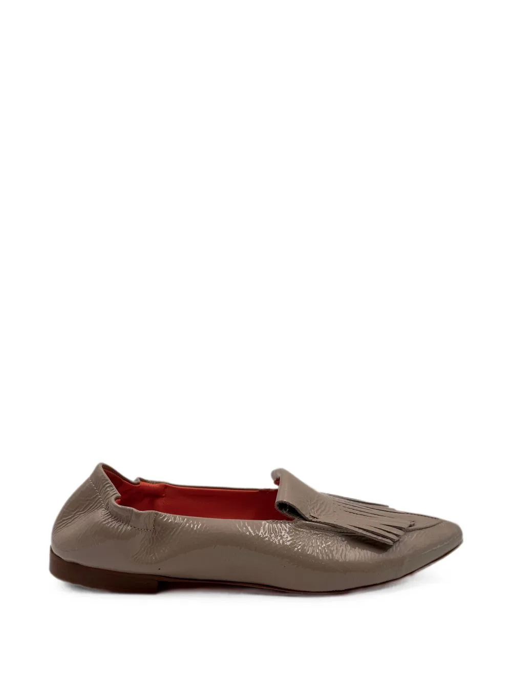 Leather Pointed-Toe Loafers by KROLL
