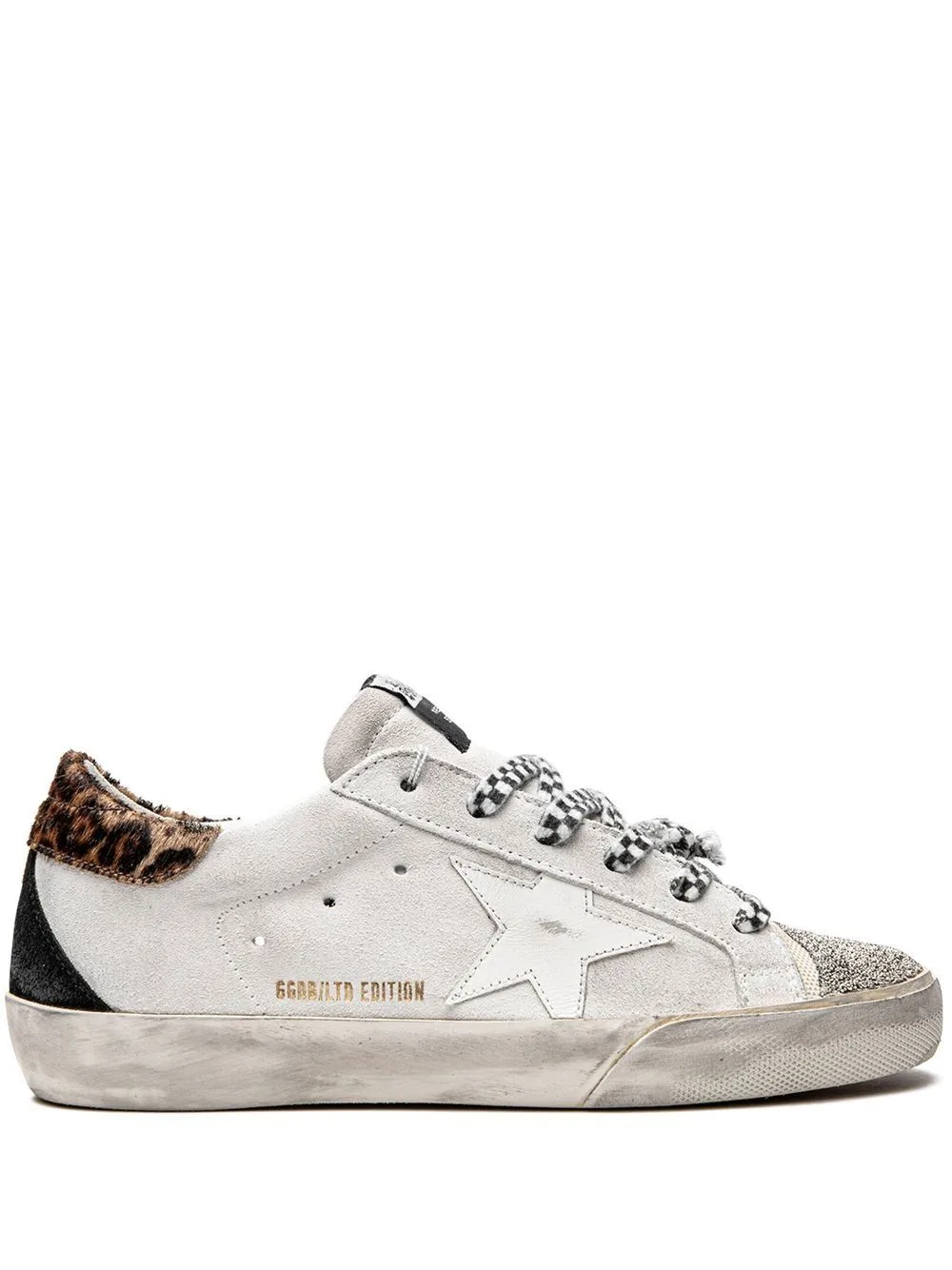 Super-Star Suede "White/Brown" Sneakers by Golden Goose