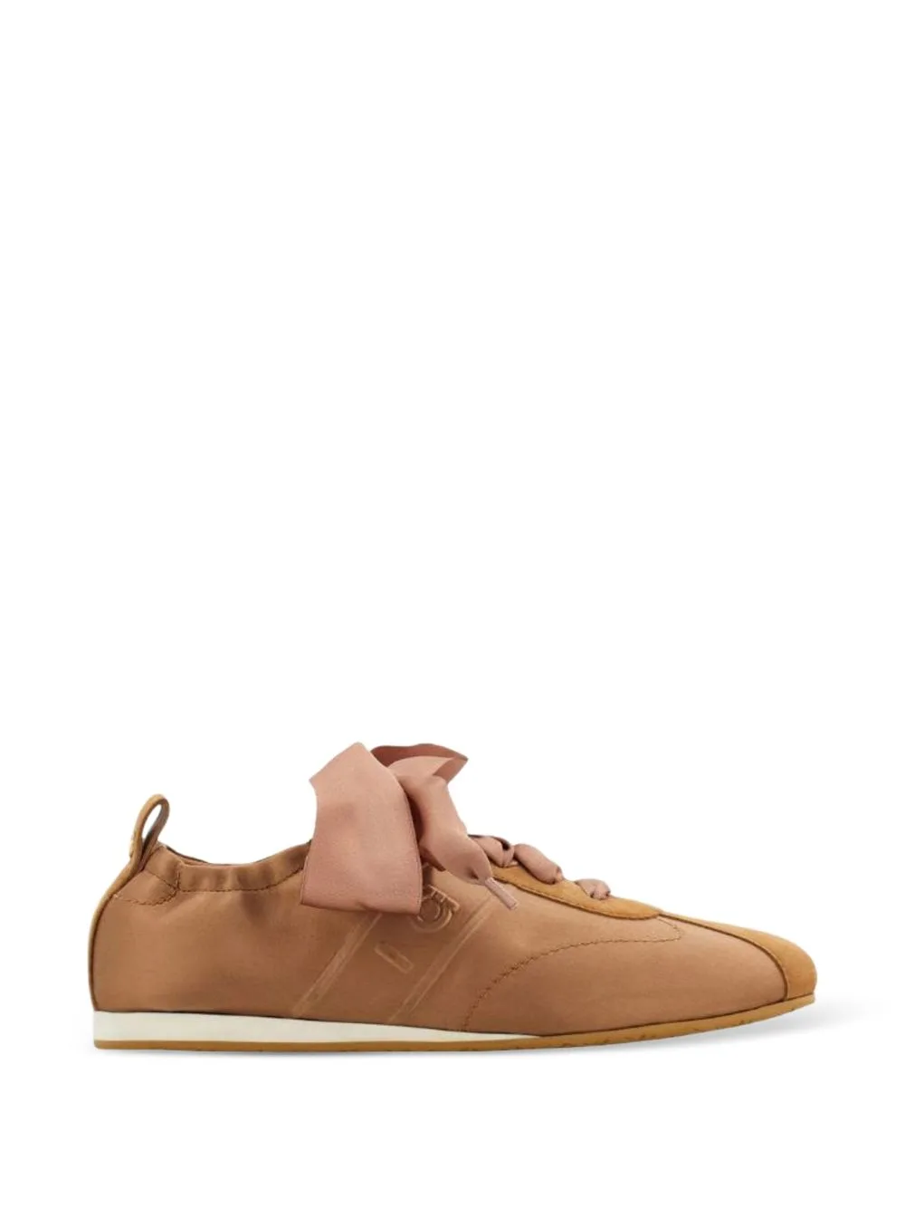 Bow-Detail Sneakers by Ferragamo