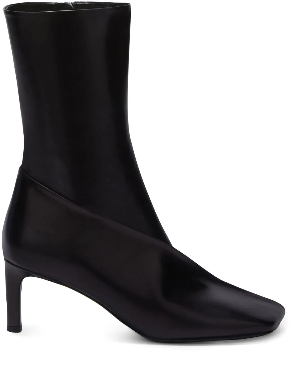 Square-Toe Ankle Boots by Jil Sander