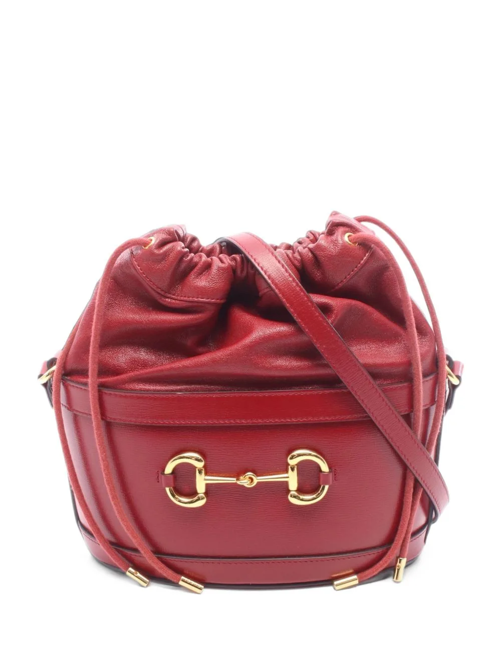 2010s Horsebit Bucket Bag by Gucci Pre-Owned