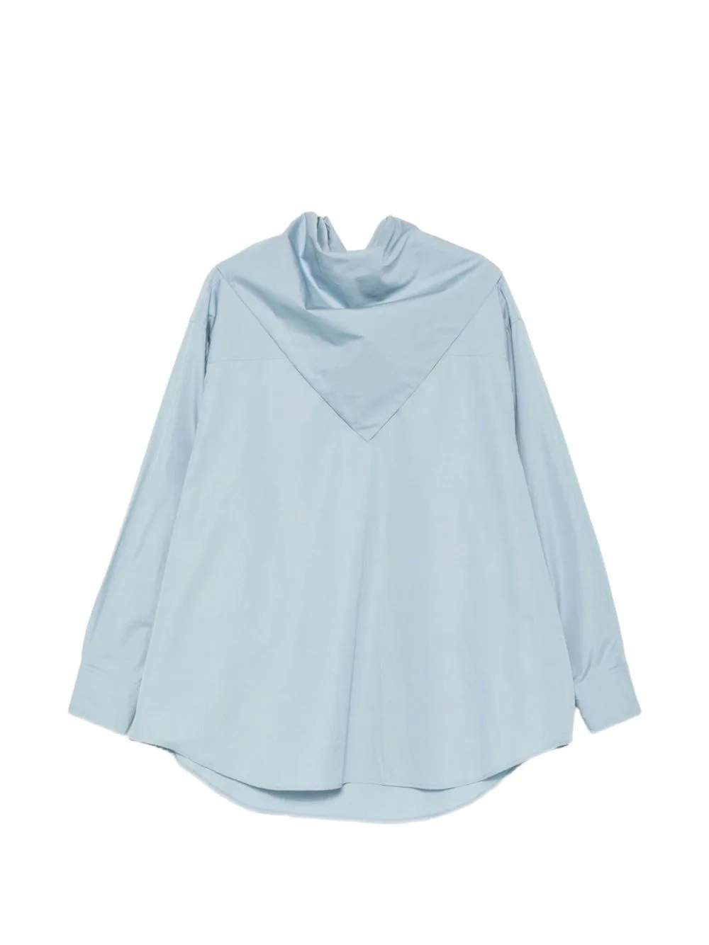 Bandana-Collar Shirt by AMI Paris