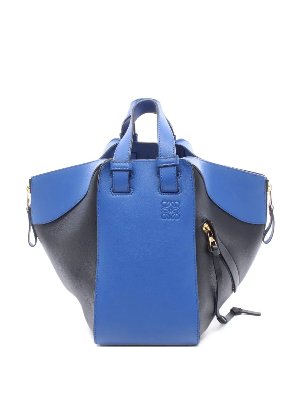 2000s Small Hammock Leather Tote Bag by Loewe Pre-Owned
