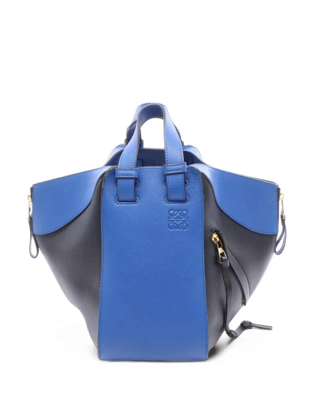 2000s Small Hammock Leather Tote Bag by Loewe Pre-Owned