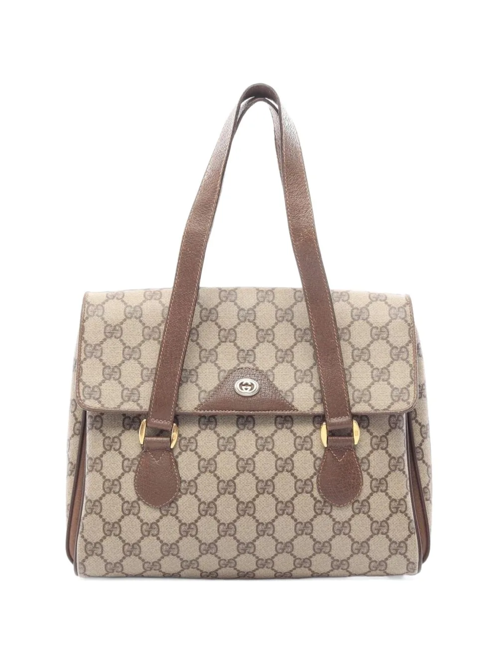 2000s GG Supreme Handbag by Gucci Pre-Owned