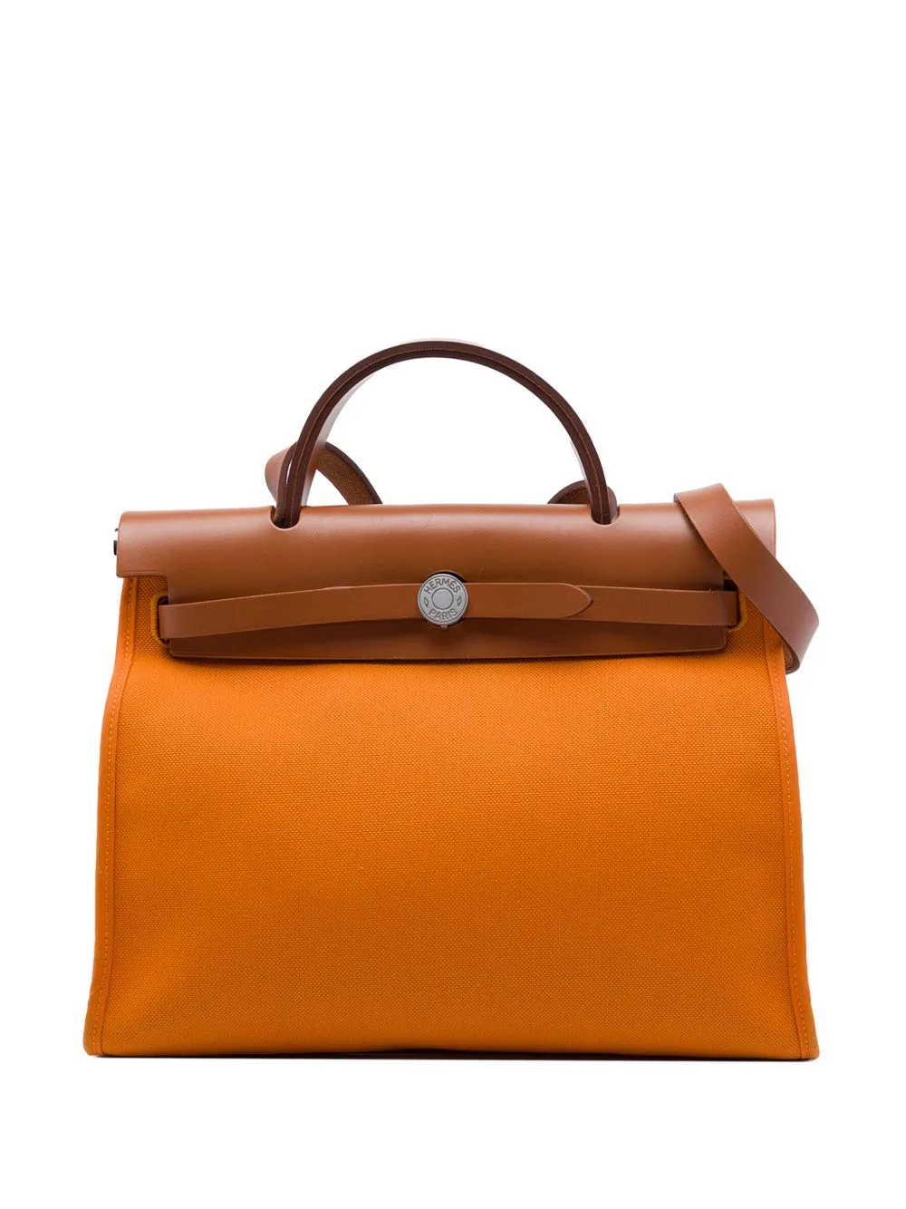 2018 Toile Herbag Zip 31 Satchel by Hermès Pre-Owned