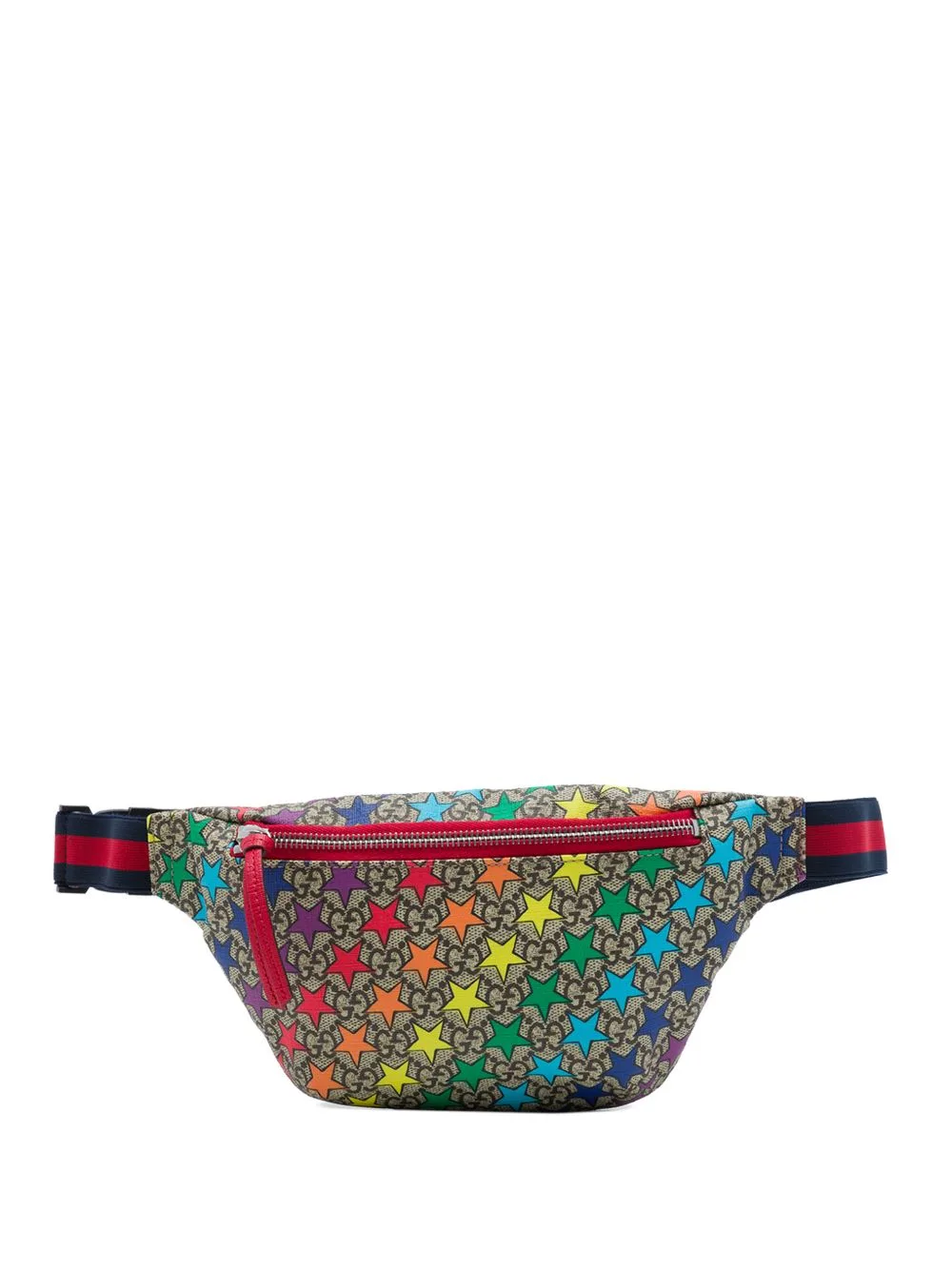 2016-2026 GG Supreme Web Rainbow Stars Belt Bag by Gucci Pre-Owned