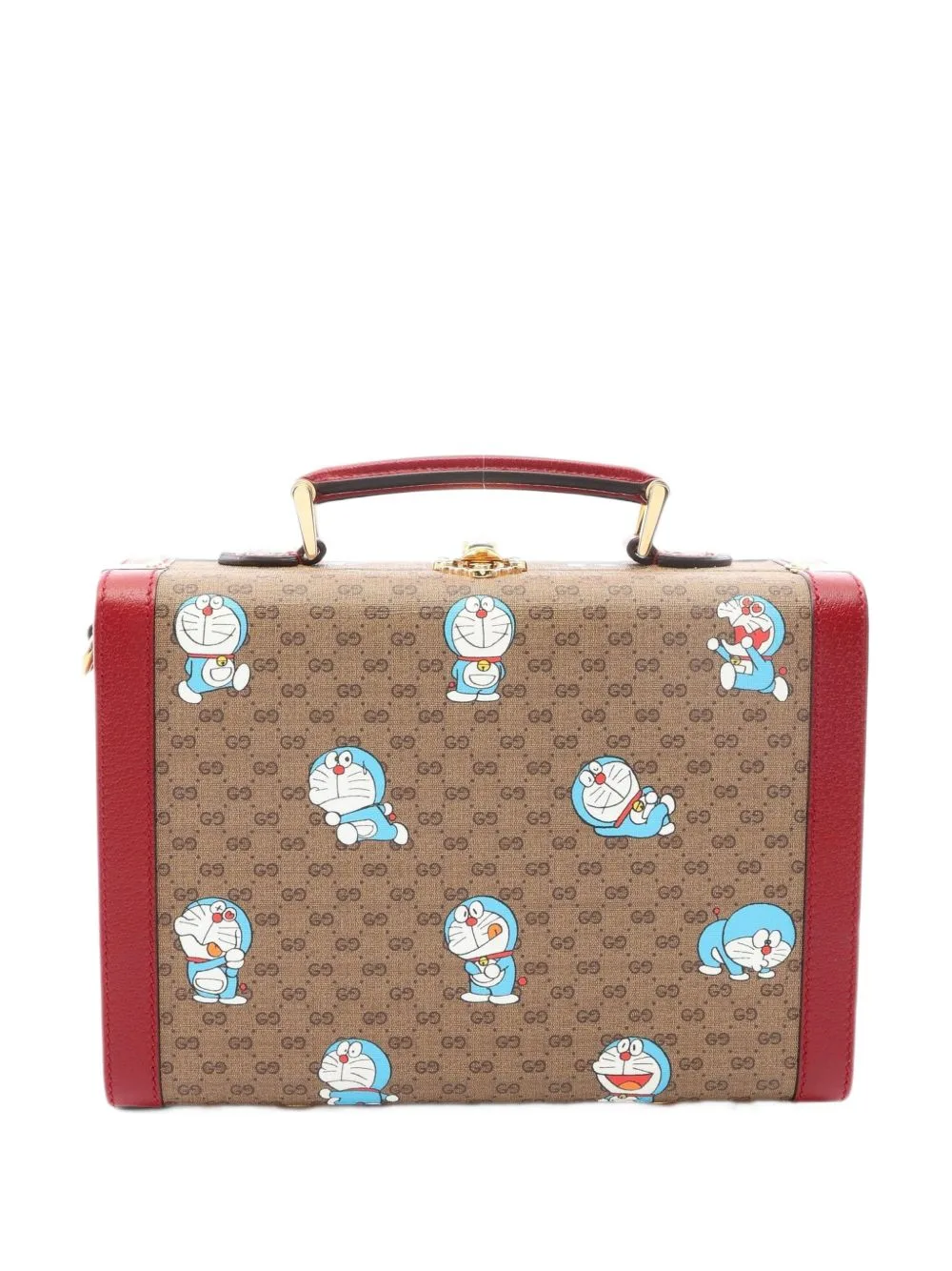 2010s x Doraemon Beauty Case Tote Bag by Gucci Pre-Owned