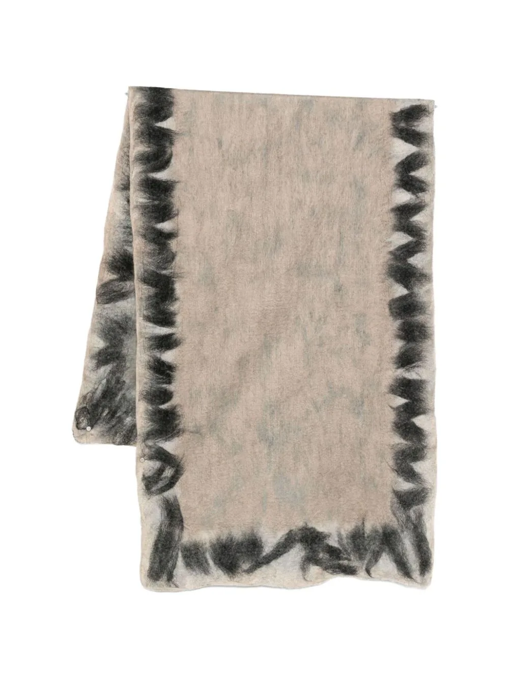Jagged-Edge Scarf by SILVANA