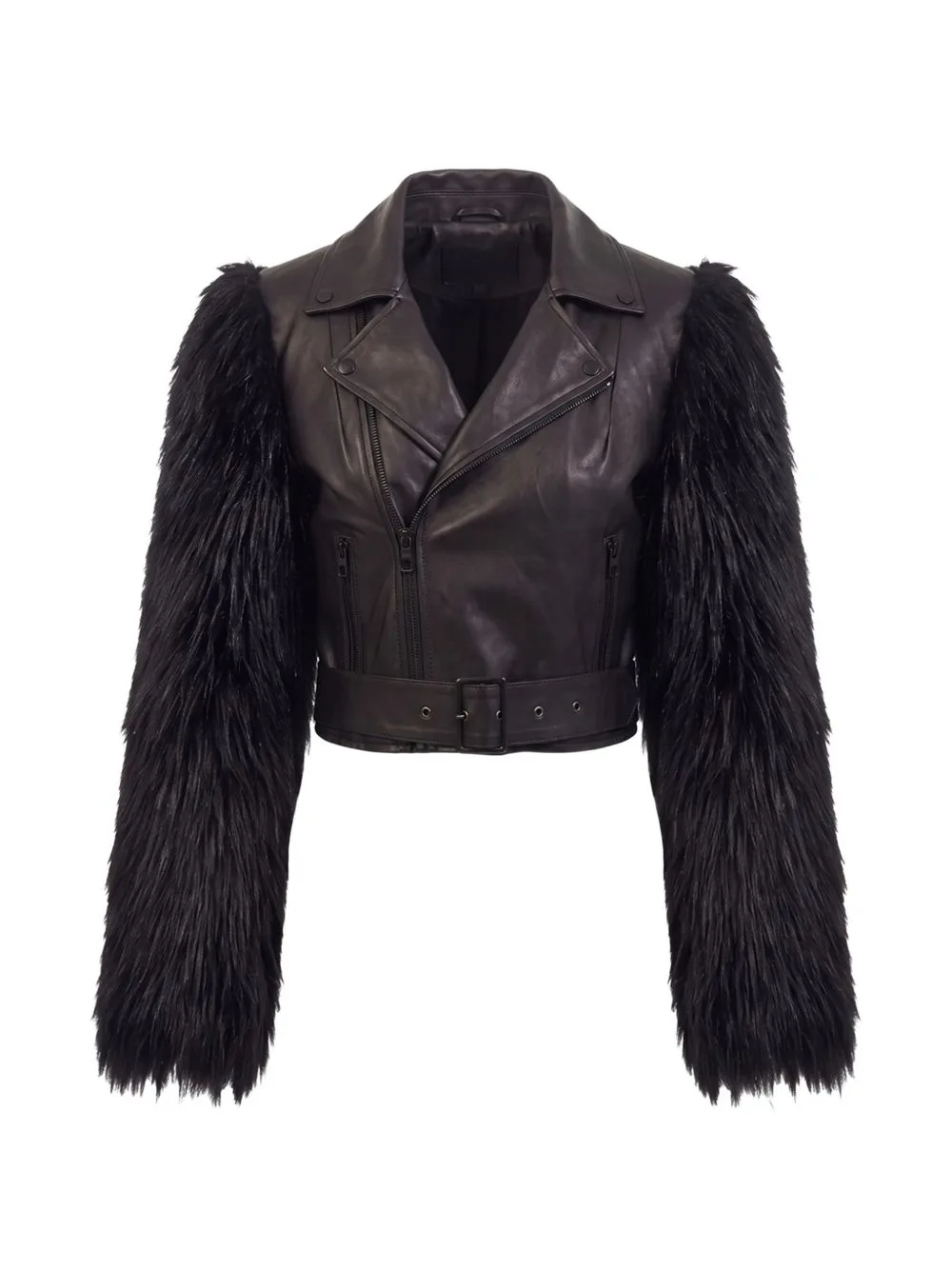 Emelda Faux-Fur Sleeve Jacket by RUDSAK