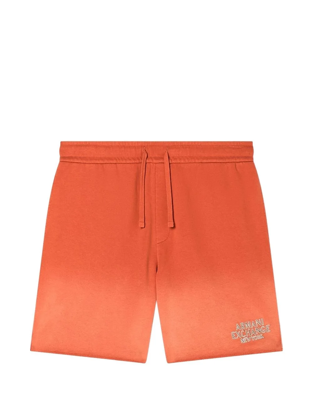 Ombré-Effect Logo-Embroidered Shorts by Armani Exchange