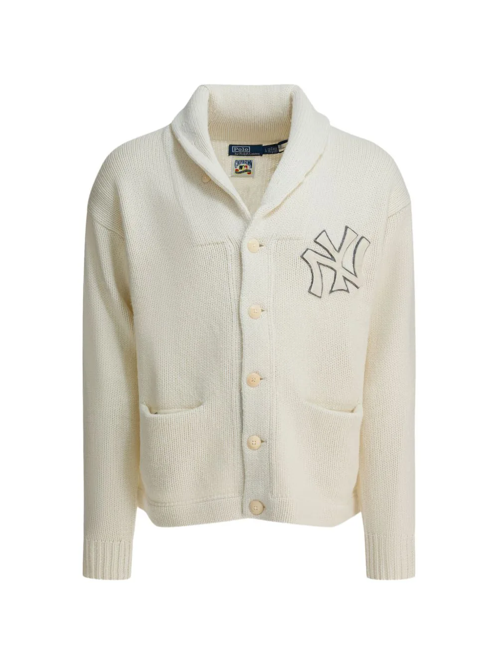 Polo Ralph Lauren x New York Yankees Embroidered Cardigan by Polo Ralph Lauren