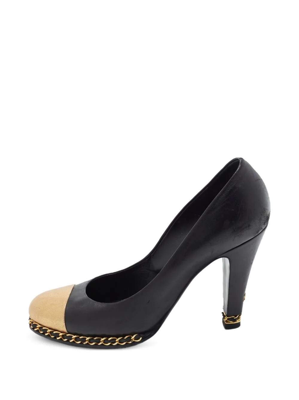 CC Cap-Toe Pumps by CHANEL Pre-Owned