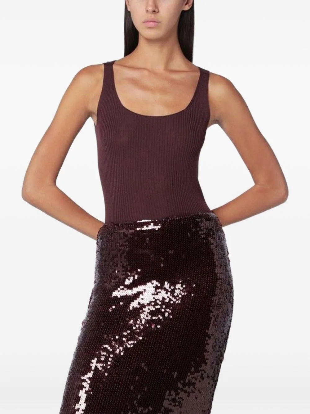 Wool Tank Top by Roberto Collina