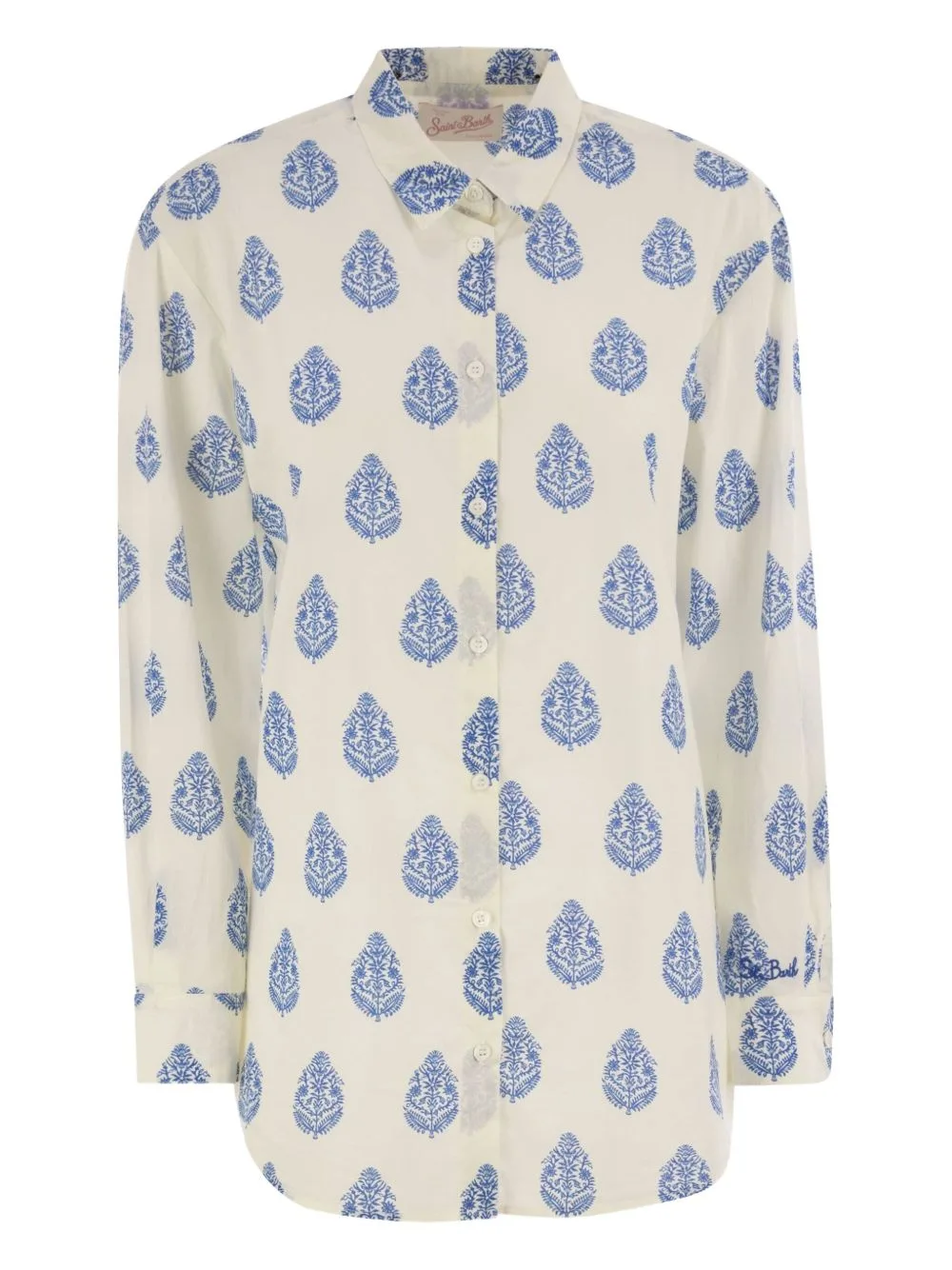 Paisley-Print Shirt by MC2 Saint Barth