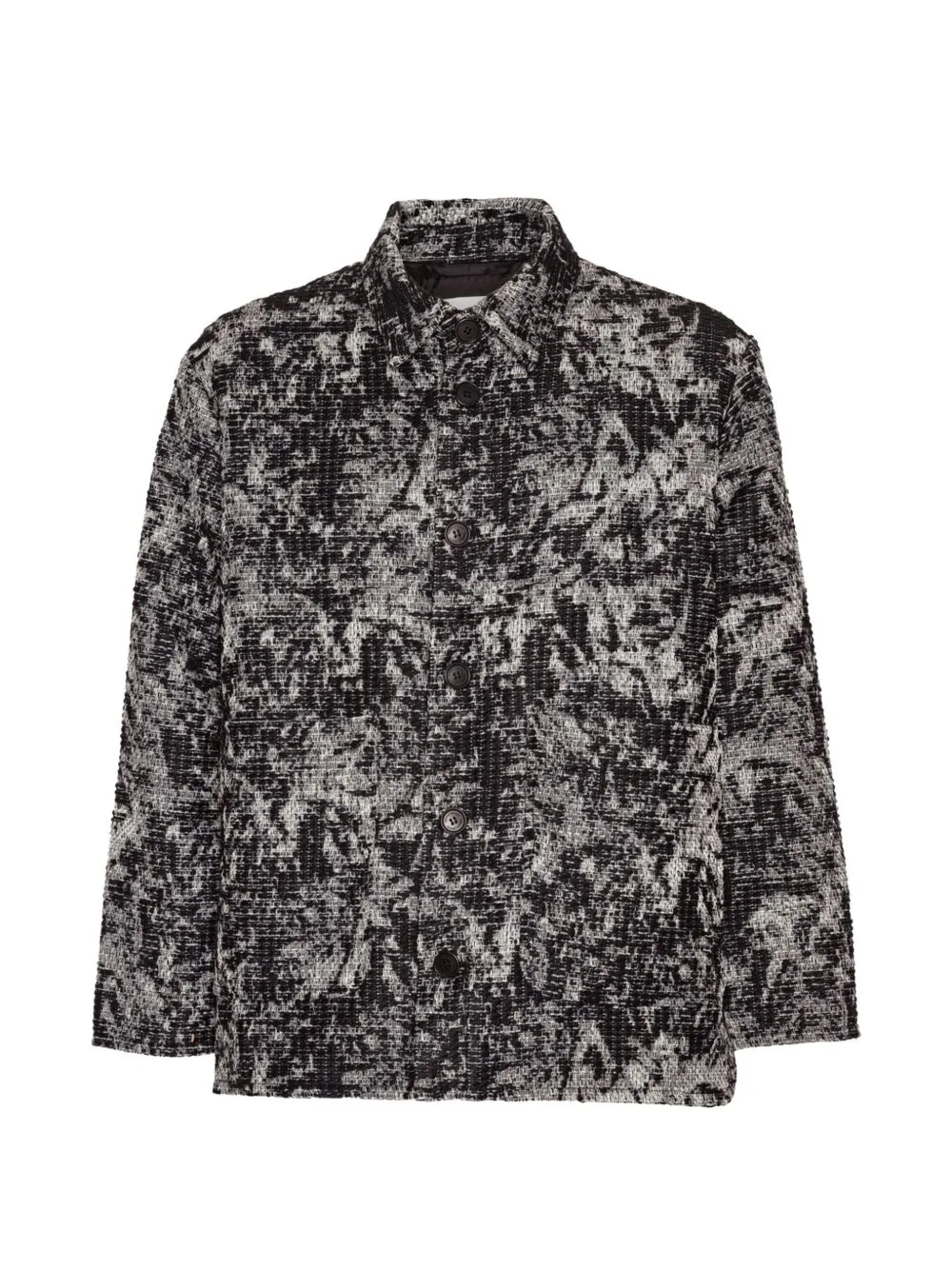 Wheel Textured-Pattern Jacket by Henrik Vibskov