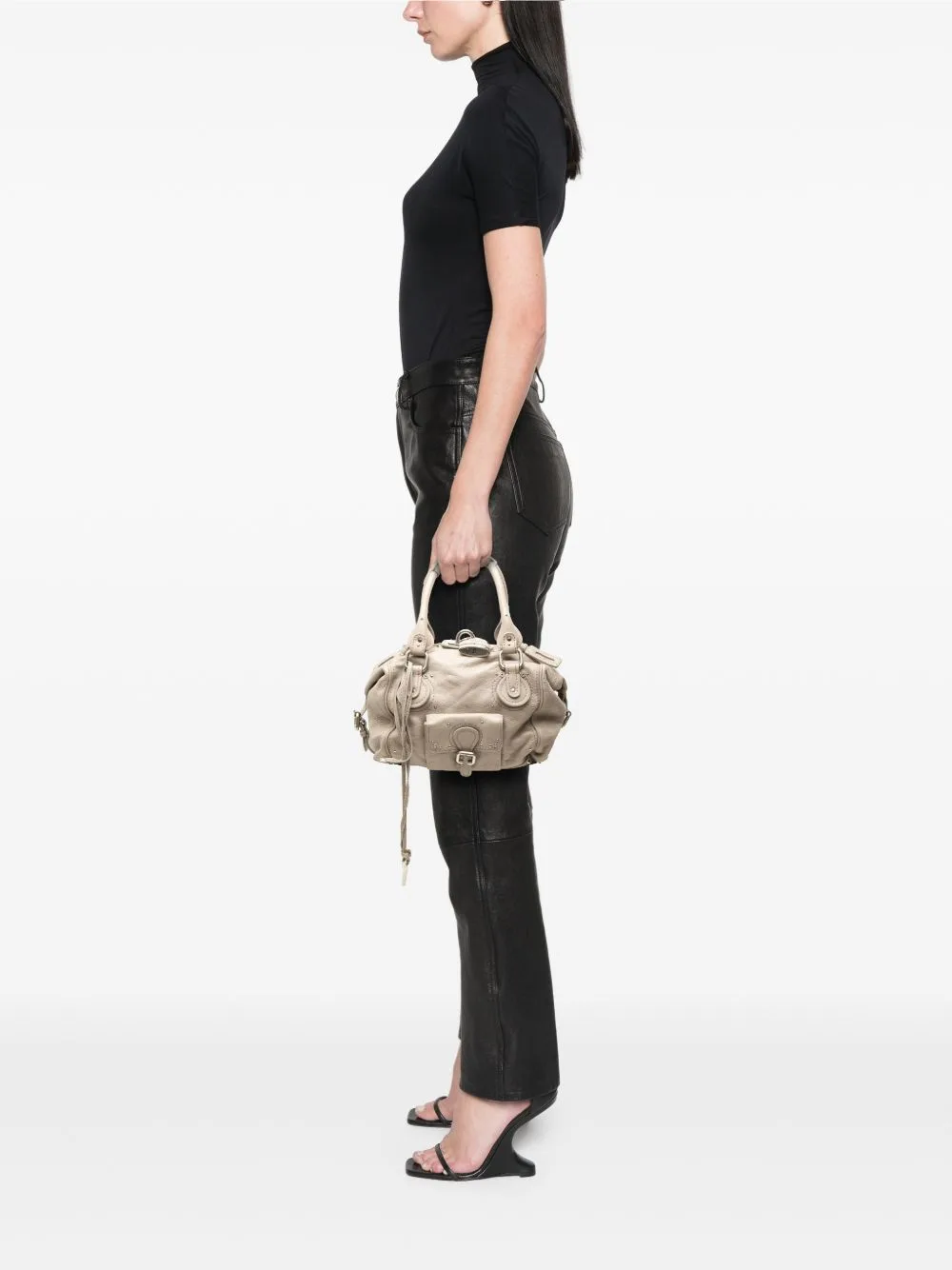 2007 Leather Paddington Handbag by Chloé Pre-Owned