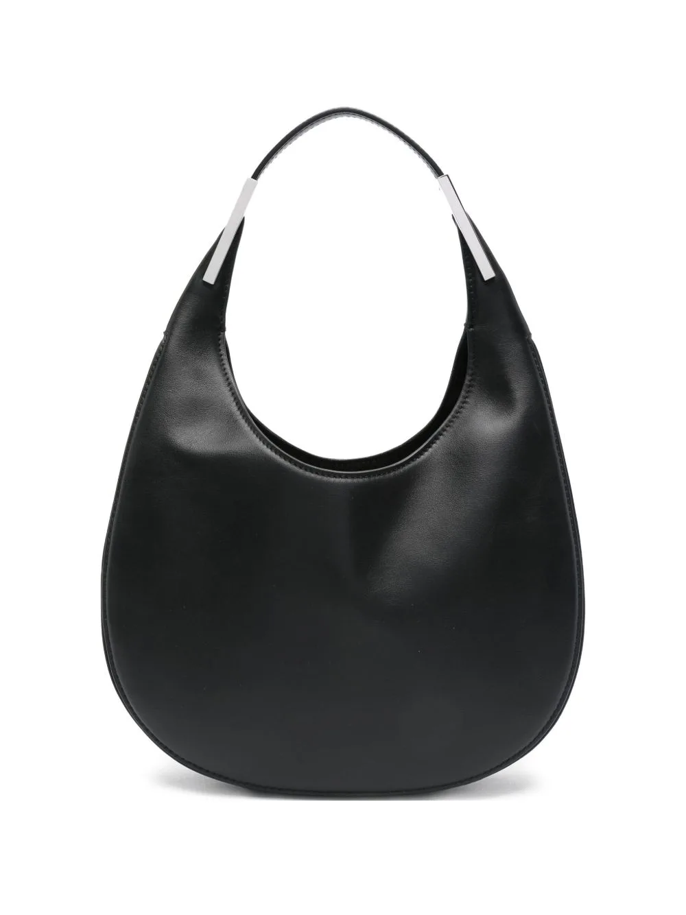 Small Florence Crescent-Shaped Leather Shoulder Bag by Savette