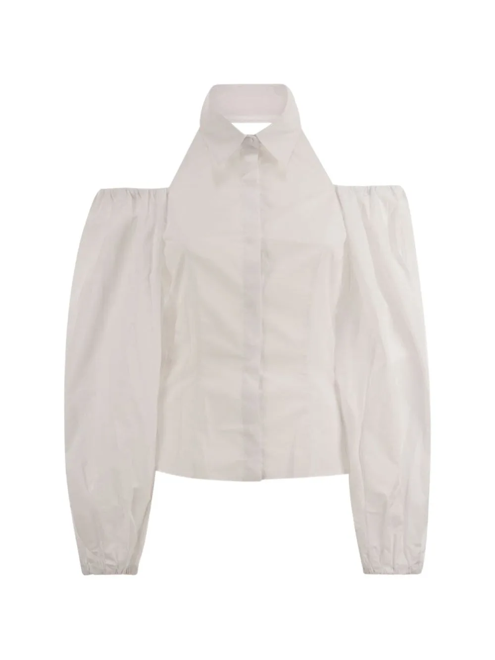 Balloon-Sleeve Shirt by mvp wardrobe