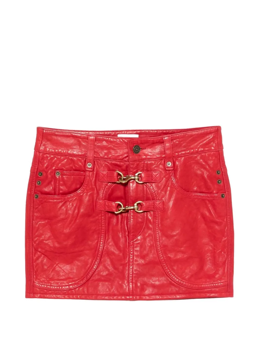Paulina Leather Skirt by ISABEL MARANT
