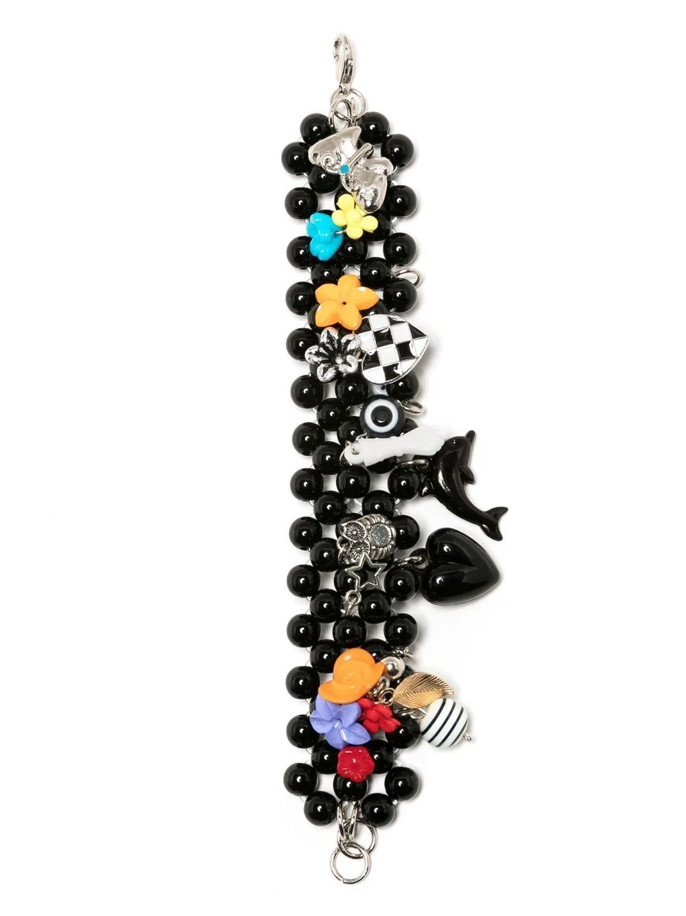 Multi-Charm Bead Bracelet by Amir Slama